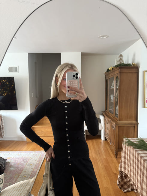 The Sophie Cardigan// Black
